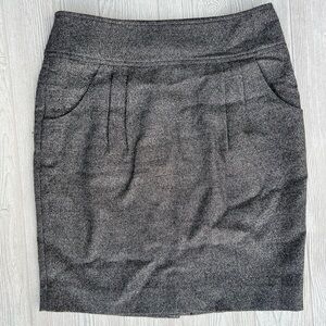 NWT Ann Taylor Sparkly Wool Skirt Size 4 Style 225083